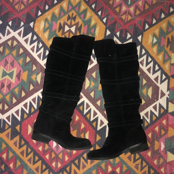 BCBGeneration Shoes - BCBG knee high suede boots BCBGeneration Shoes - BCBG knee high suede boots
